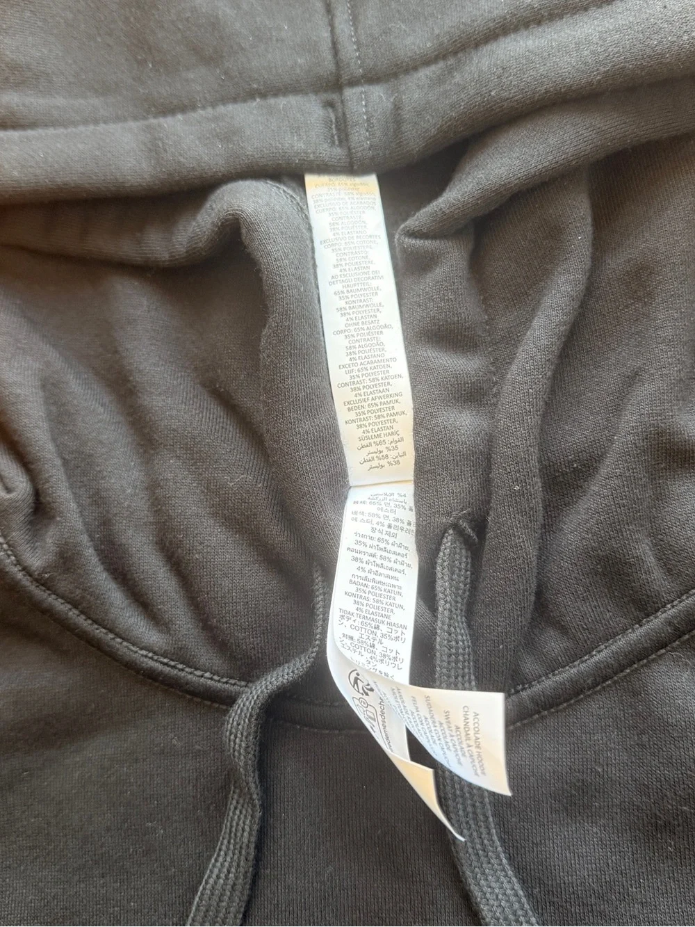ALO Yoga Men's Black Pullover Hoodie - Picture 3 of 5